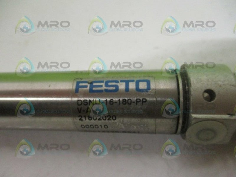 FESTO DSNU-16-180-PPV-A PNEUMATIC CYLINDER NSNP