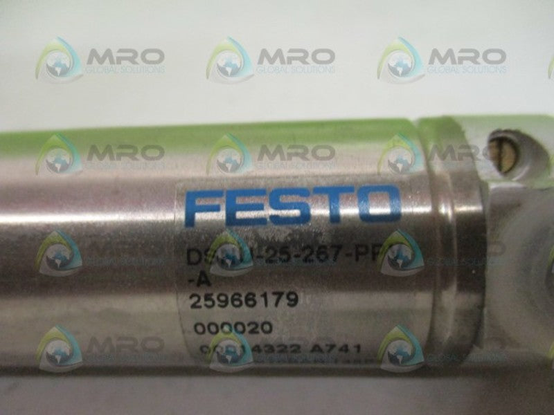 FESTO DSNU-25-267-PPV-A PNEUMATIC CYLINDER NSNP