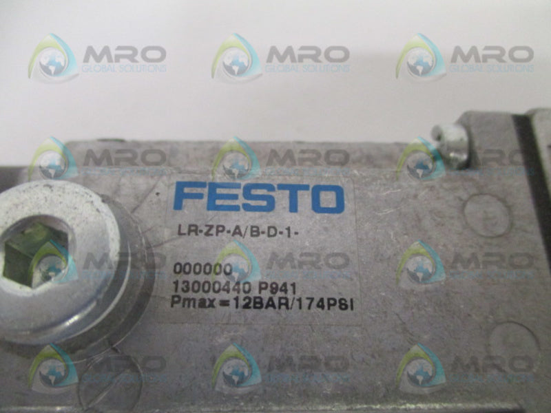 FESTO LR-ZP-A/B-D-1 INTERMIDIATE PRESSURE REGULATOR NSNP
