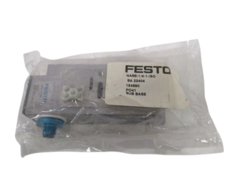 FESTO NASE-1/4-1-ISO PNEUMATIC SUB-BASE NSMP