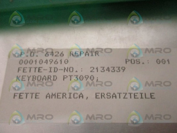 KEYBOARD KBD.A2568 PT3090 UNMP