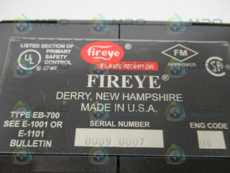 FIREYE EB700 NSMP