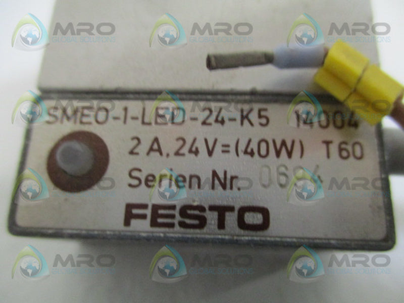 FESTO SMEO-1-LED-24-K5 PROXIMITY SWITCH UNMP