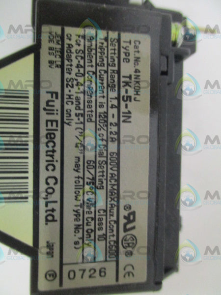 FUJI ELECTRIC TK-5-1N 1.4-2.2A UNMP