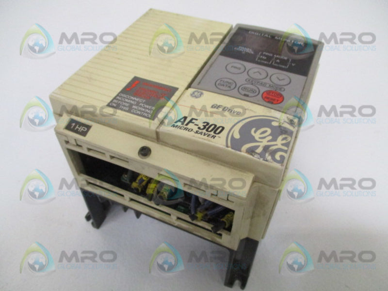 GENERAL ELECTRIC AF-300MS 6KAF323001MSA1 AC DRIVE 1HP 230V UNMP