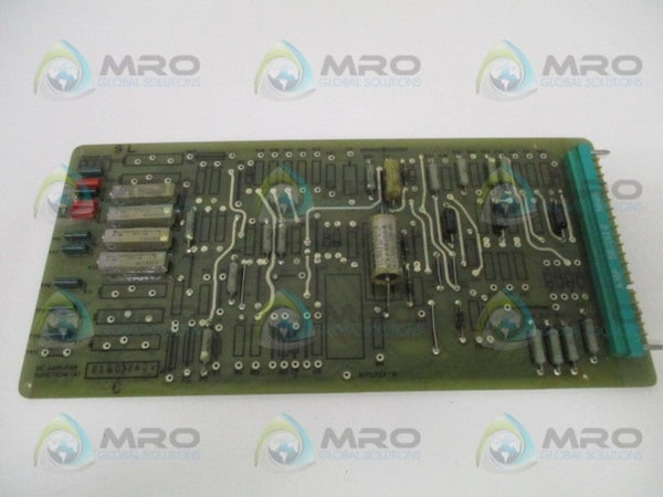 GENERAL ELECTRIC 817D925-0 DC AMPLIFIER BOARD NSNP