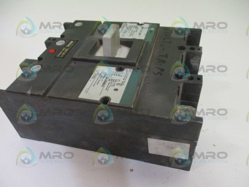 GENERAL ELECTRIC TJJ436400WL CIRCUIT BREAKER 400A (GREEN) NSNP