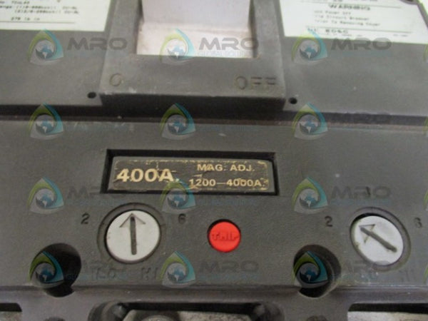 GENERAL ELECTRIC TJJ436400WL CIRCUIT BREAKER 400A (GREEN) NSNP