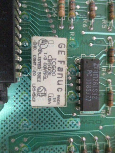 GE FANUC IC600CB503L I/O CONTROL MODULE  UNMP