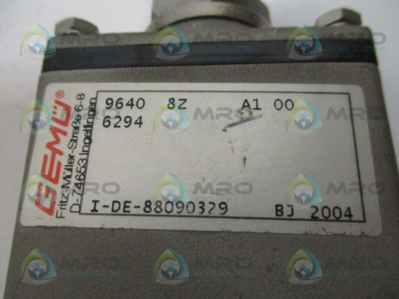 GEMU I-DE-88090329 96408ZA100 VALVE ACTUATOR NSNP