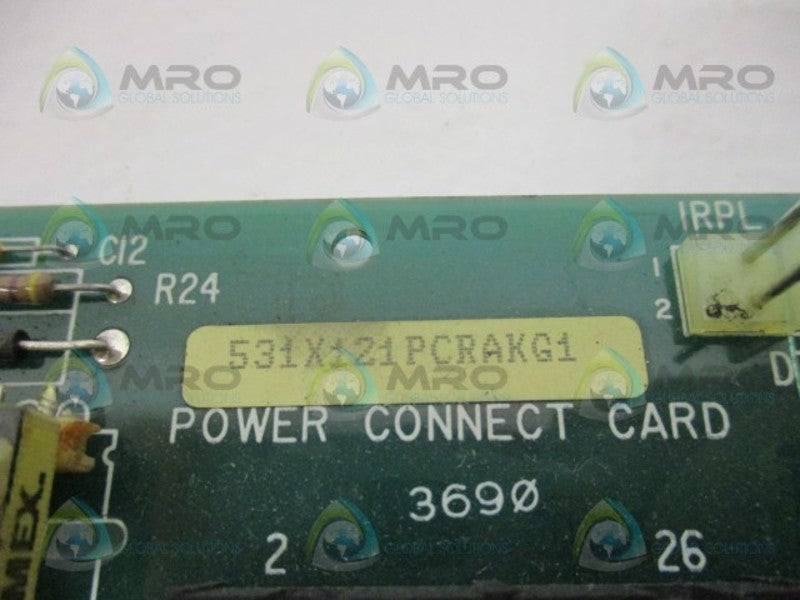GENERAL ELECTRIC 531X121PCRAKG1 F31X121PCRAEG1 POWER CONNECT CARD NSMP