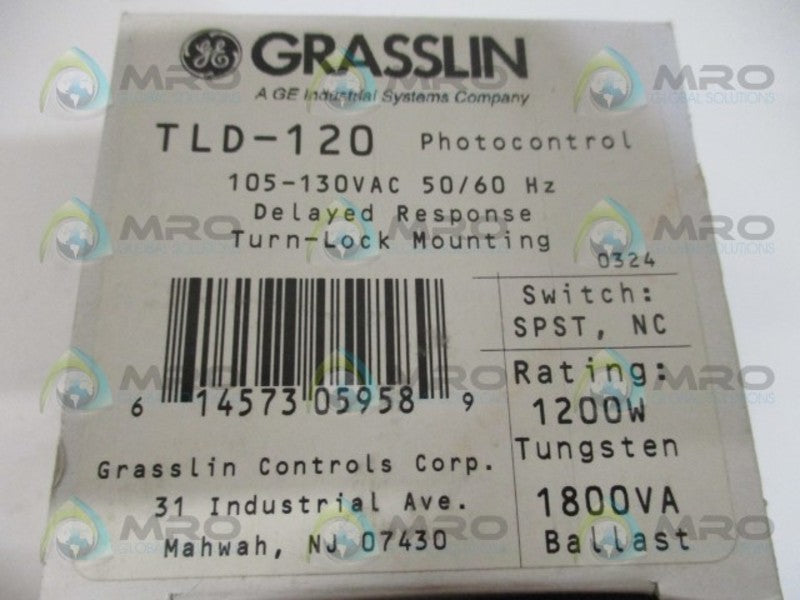 GE GRASSLIN TLD-120 NSMP