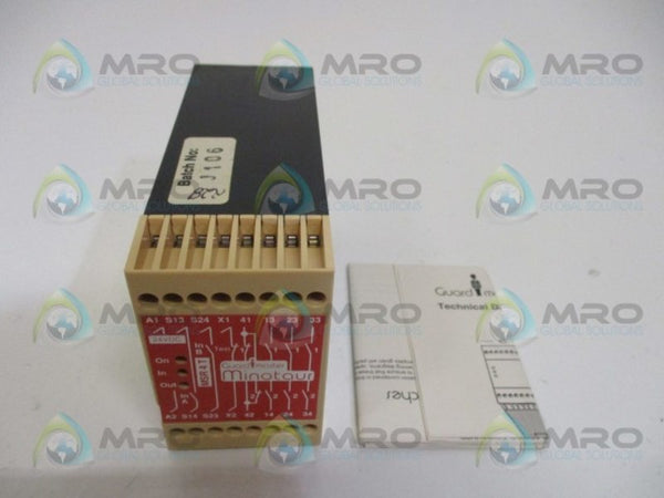 GUARDMASTER MINOTAUR MSR4T SAFETY RELAY CONTACTOR 24VDC NSMP