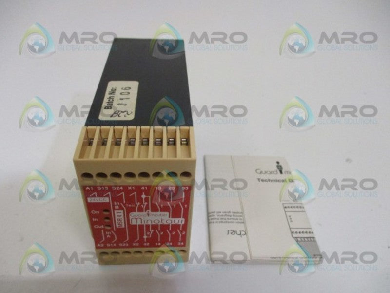 GUARDMASTER MINOTAUR MSR4T SAFETY RELAY CONTACTOR 24VDC NSMP