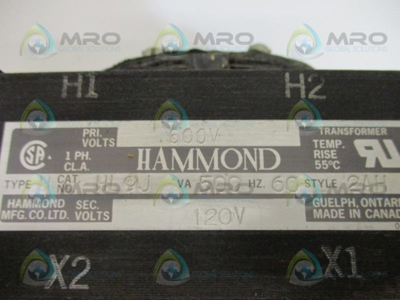 HAMMOND HL9J TRANSFORMER 500VA UNMP