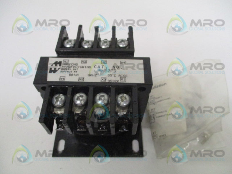 HAMMOND MH50PR CONTROL TRANSFORMER 50VA NSMP
