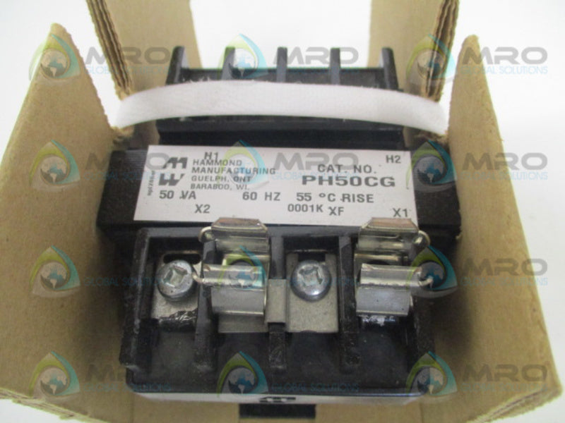 HAMMOND PH50CG CONTROL TRANSFORMER 50VA NSMP