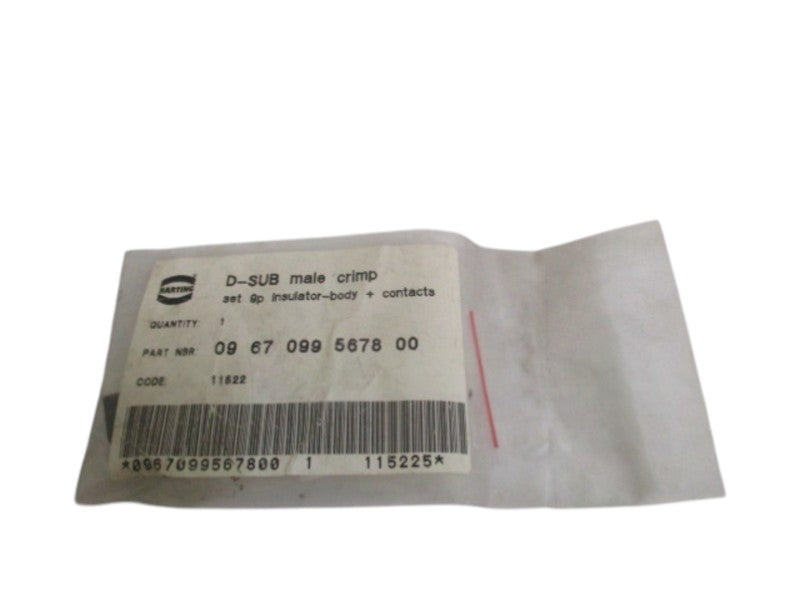HARTING 0967099567800 D-SUB MALE CRIMP NSMP