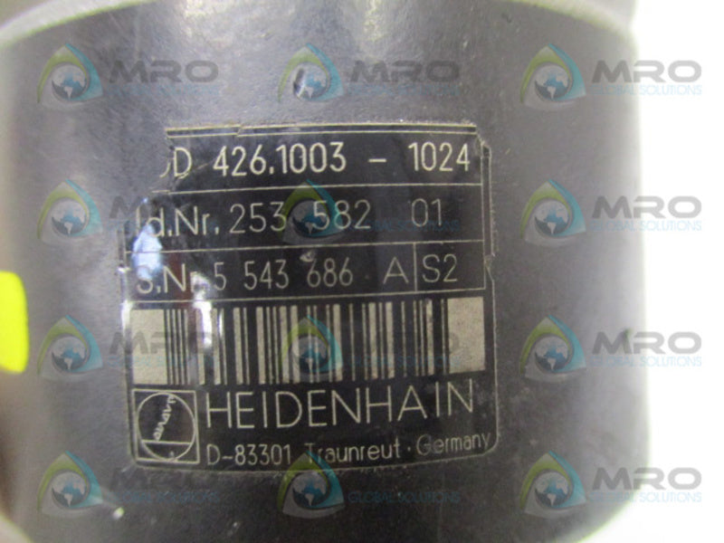 HEIDENHAIN ROD426.1003-1024 25358201 ENCODER UNMP