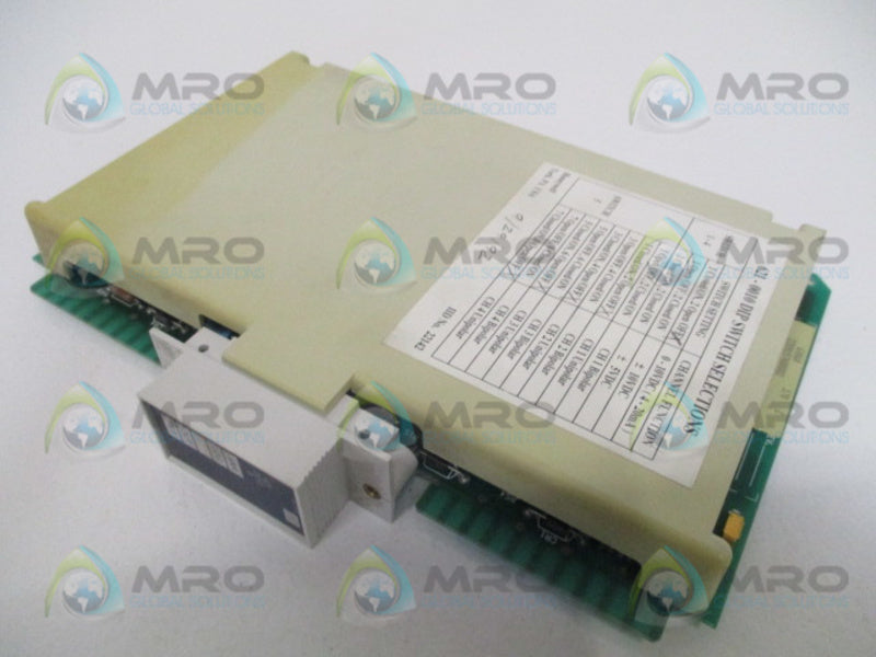 HONEYWELL 621-0010-AR ANALOG OUTPUT MODULE UNMP