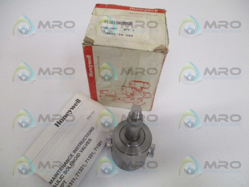 HONEYWELL 71381SN1MM00 HYDRUALIC SOLENOID VALVE NSMP