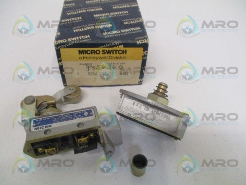 MICRO SWITCH BZV6-RQ2X2 LIMIT SWITCH TOP ROLLER (GREY) NSMP