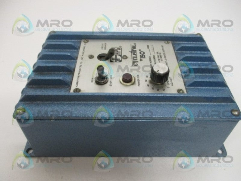 HPC CYCLETROL "150" 100300 MOTOR SPEED DRIVE UNMP