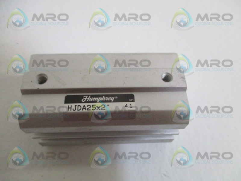 HUMPHREY HJDA25 PNEUMATIC AIR CYLINDER 2" NSMP
