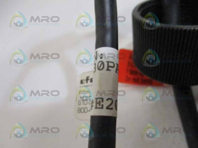 IFM EFECTOR E20157 FT30PAR8 FIBER OPTIC DIFFUSE SENSOR NSMP