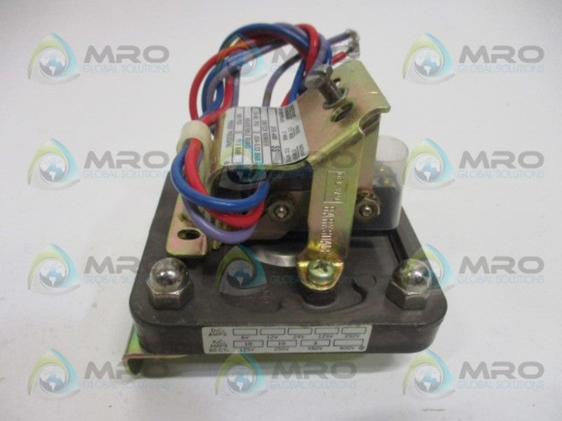 BARKSDALE D1S-A80SS PRESSURE SWITCH 160 PSI NSMP
