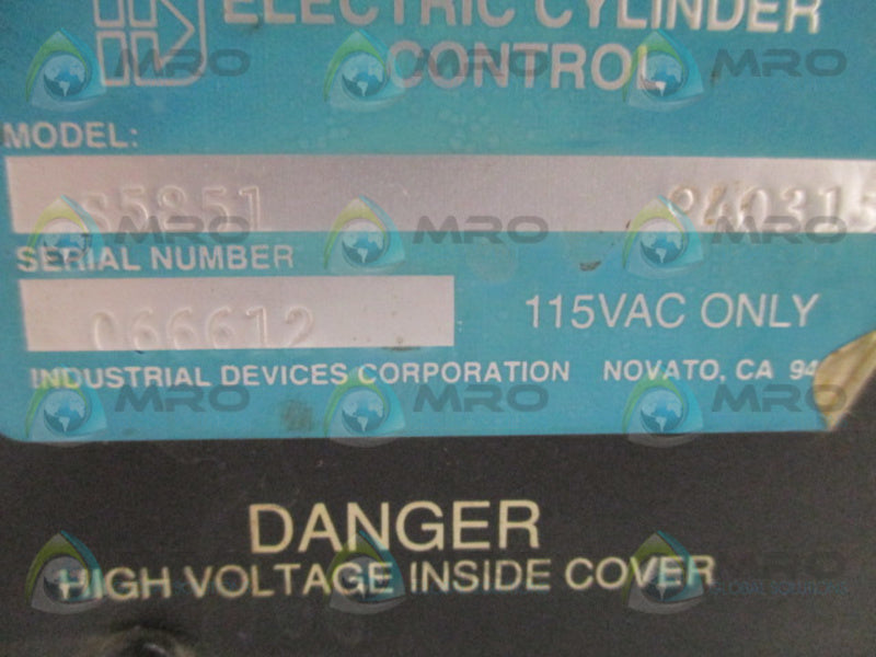 DEVICES CORPORATION S5851 UNMP