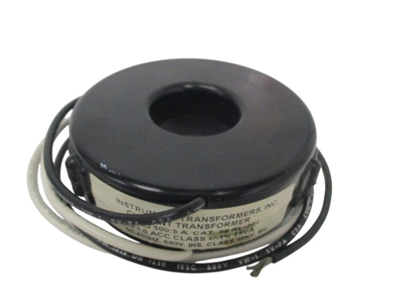 INSTRUMENT TRANSFORMERS 58RL-301 CURRENT TRANSFORMER RATIO 300:5 A NSNP