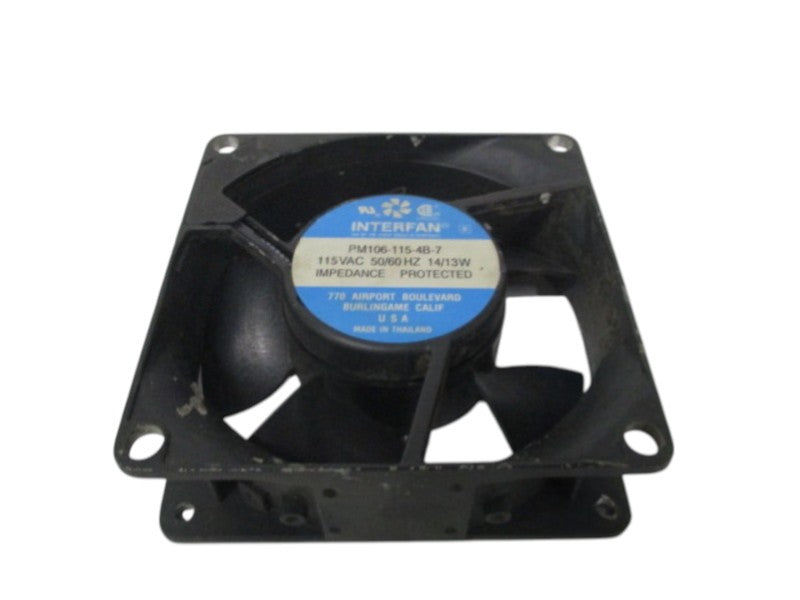 INTERFAN PM106-115-4B-7 115VAC TUBEAXIAL FAN UNMP