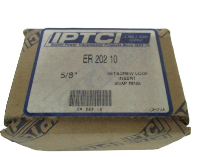 IPTCI ER20210 SETSCREW LOCK INSERT SNAP RING 5/8"  NSMP
