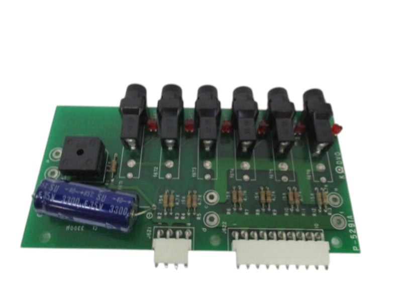 ISHIDA P-5291A PC BOARD W/ FUSE HOLDER LED INDICATOR NSNP