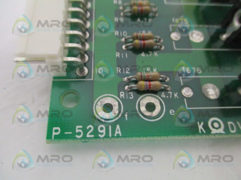 ISHIDA P-5291A PC BOARD W/ FUSE HOLDER LED INDICATOR NSNP