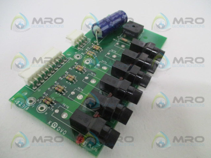 ISHIDA P-5291A PC BOARD W/ FUSE HOLDER LED INDICATOR NSNP