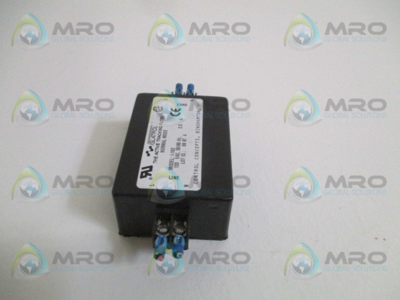 CONTROL CONCEPTS ISLATOROL I-102 UNMP