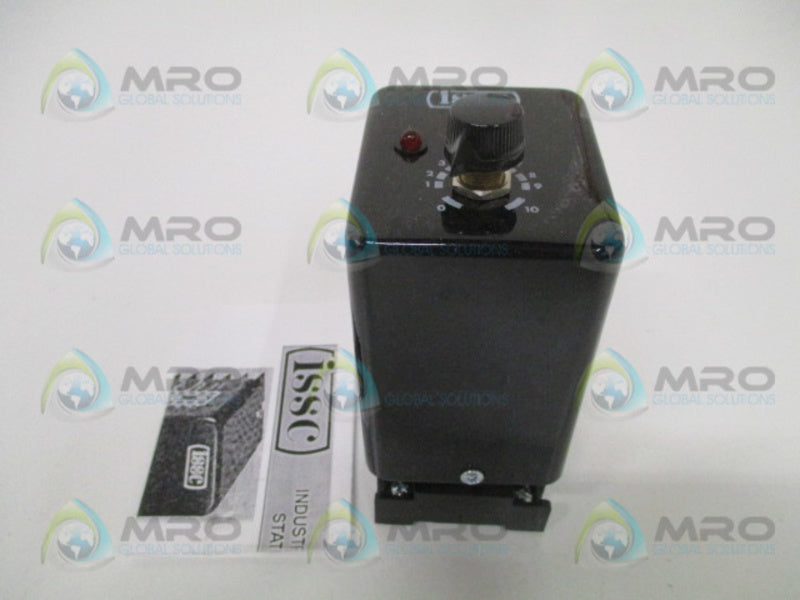 ISSC 1012-1-H-1-BOP6 TIMER ON DELAY .06-25.0 SEC. 120VAC NSMP