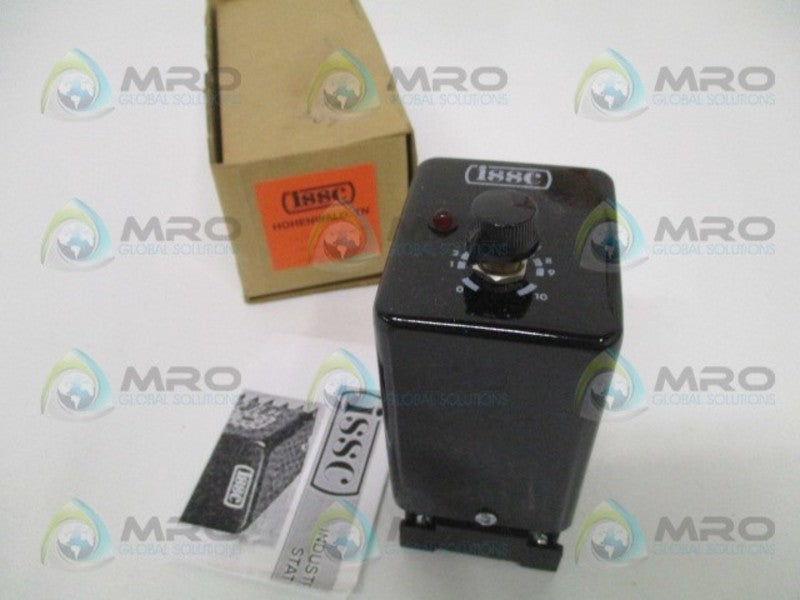 ISSC 1012-1-H-1-BOP6 TIMER ON DELAY .06-25.0 SEC. 120VAC NSMP