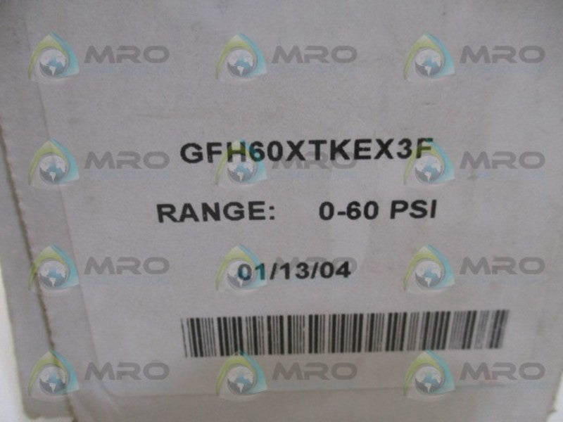 ITT CONOFLOW GFH60XTKEX3F FILTER REGULATOR 0-60 PSI NSMP