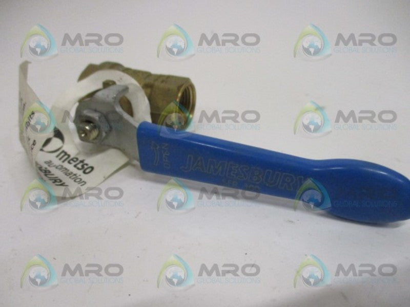 JAMERBURY SERIES 300 600CWP BALL VALVE 3/8" NSNP