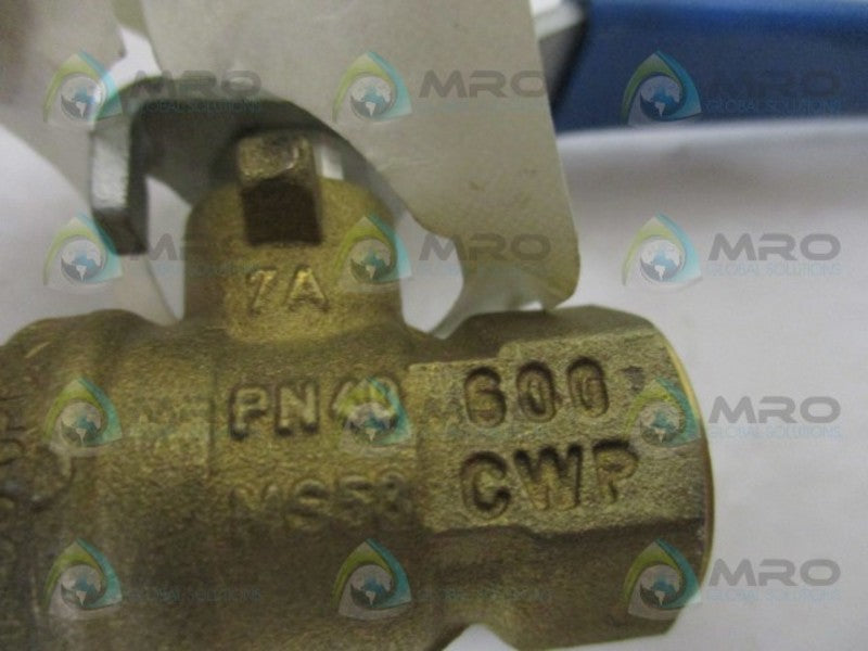 JAMERBURY SERIES 300 600CWP BALL VALVE 3/8" NSNP