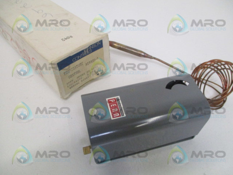 JOHNSON CONTROLS A19ADN-1 TEMPERATURE CONTROL 100/240 DEG FNSMP