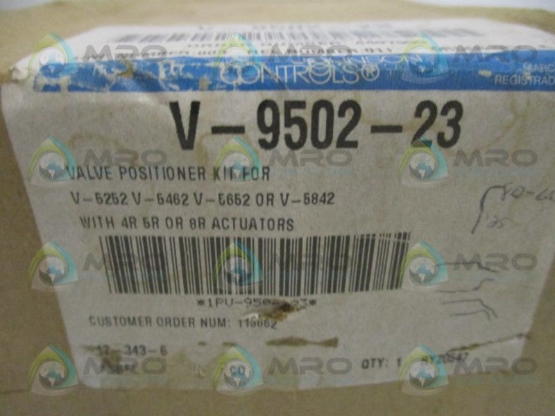 JOHNSON CONTROLS V-9502-23 VALVE POSITIONER KIT NSFS