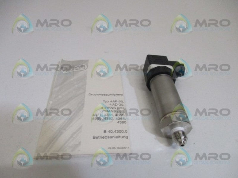 JUMO 404366/000-488-406-502-20-61/000 PRESSURE TRANSMITTER NSMP