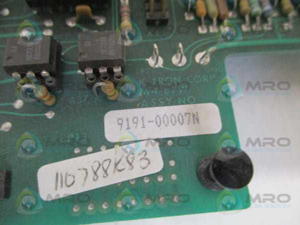 K-TRON 9191-00007N CIRCUIT BOARD NSNP