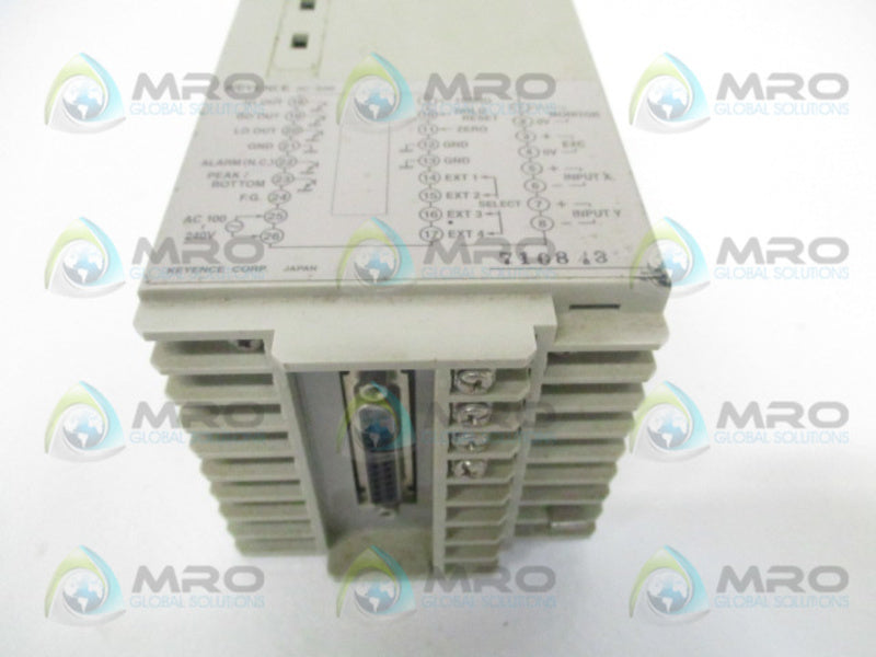 KEYENCE JC-500 DIGITAL LOAD INDICATOR UNMP