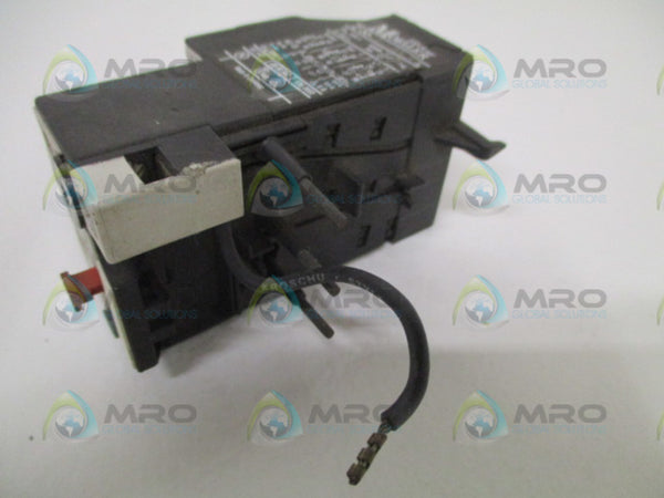 KLOCKNER MOELLER Z00-4 THERMAL OVERLOAD RELAY 2,4-4A UNMP