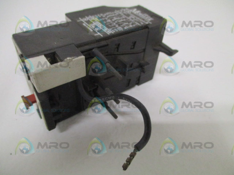 KLOCKNER MOELLER Z00-4 THERMAL OVERLOAD RELAY 2,4-4A UNMP